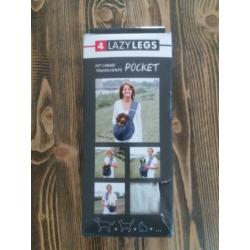 Nieuwe honden draagtas 4Lazylegs oud roze of licht groen