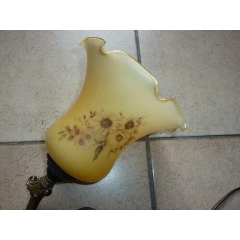 brocante wand schemerlamp