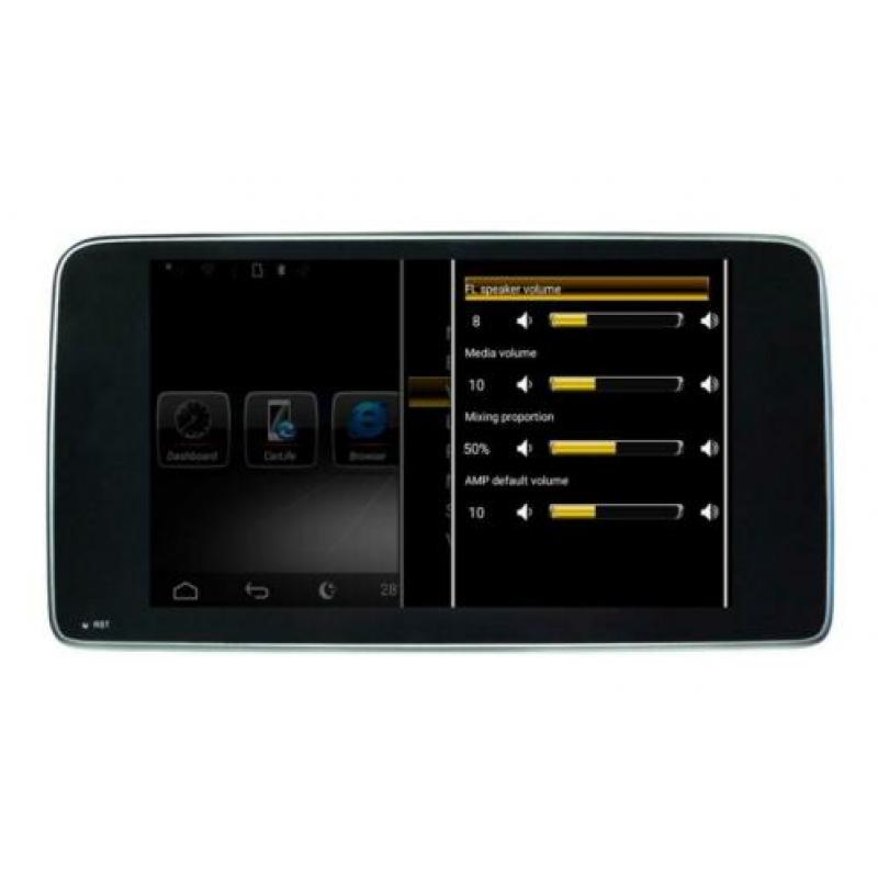 navigatie mercedes V klasse bouwjaar 2016 carkit android usb