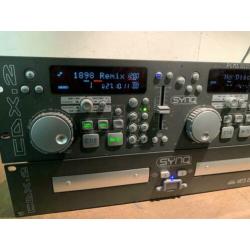 SYNQ CDX-2 Dubbele CD Speler