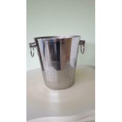 antieke verzilverde champagne emmer/koeler