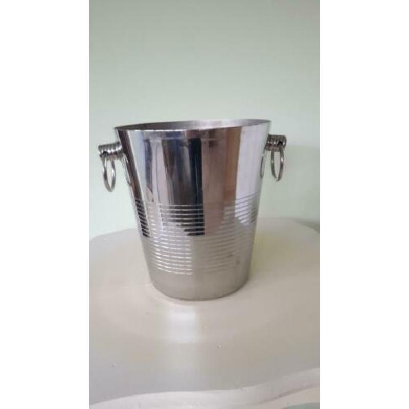 antieke verzilverde champagne emmer/koeler