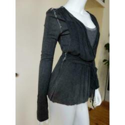 2171 Gloednieuwe excl. top tuniek blouse FORNARINA; Mt=M