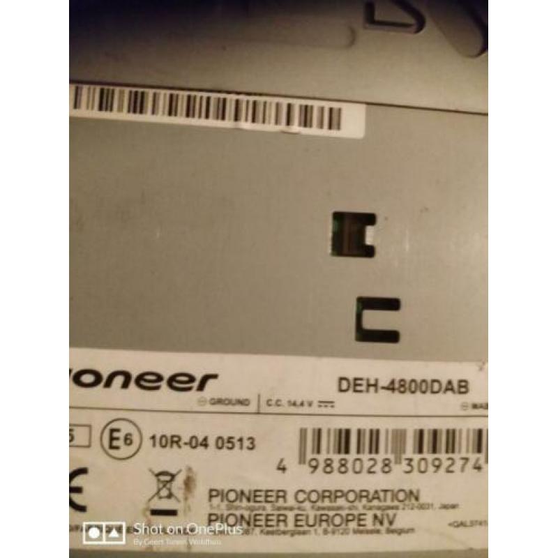 2 x Pioneer autoradio