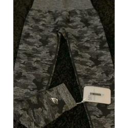 Gymshark camo seamless legging - maat M - nieuw