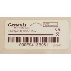 Genexis Glasvezel module OCG-118mx met tv modulator OCG-14c