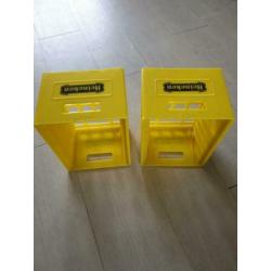 Heineken bierkratjes (7 stuks) voor CD-S