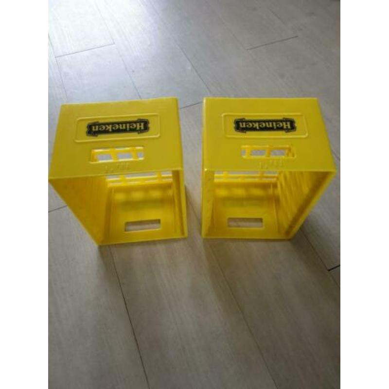 Heineken bierkratjes (7 stuks) voor CD-S