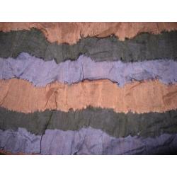 zwart/bruin/blauwe strokenrok van Serena Kay, mt 3, mt 42