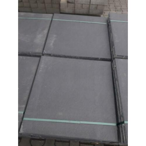 95m2 terras tegels antraciet