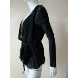2171 Gloednieuwe excl. top tuniek blouse FORNARINA; Mt=M