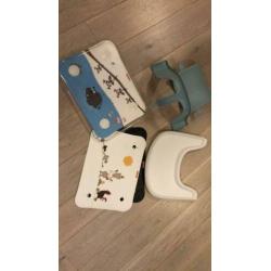Stokke Trip trap verkleiner, beugel, tafelblad
