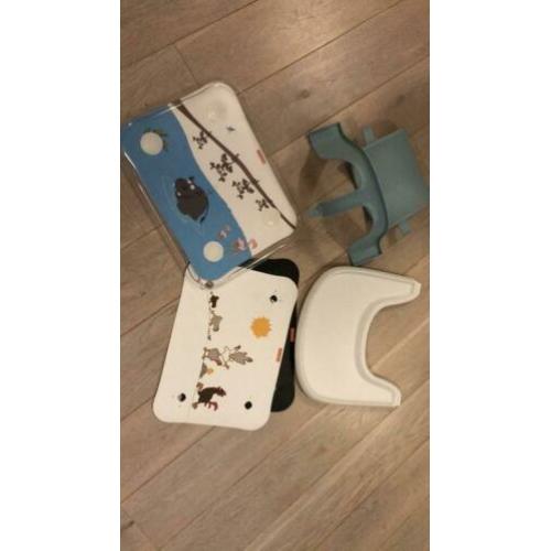 Stokke Trip trap verkleiner, beugel, tafelblad