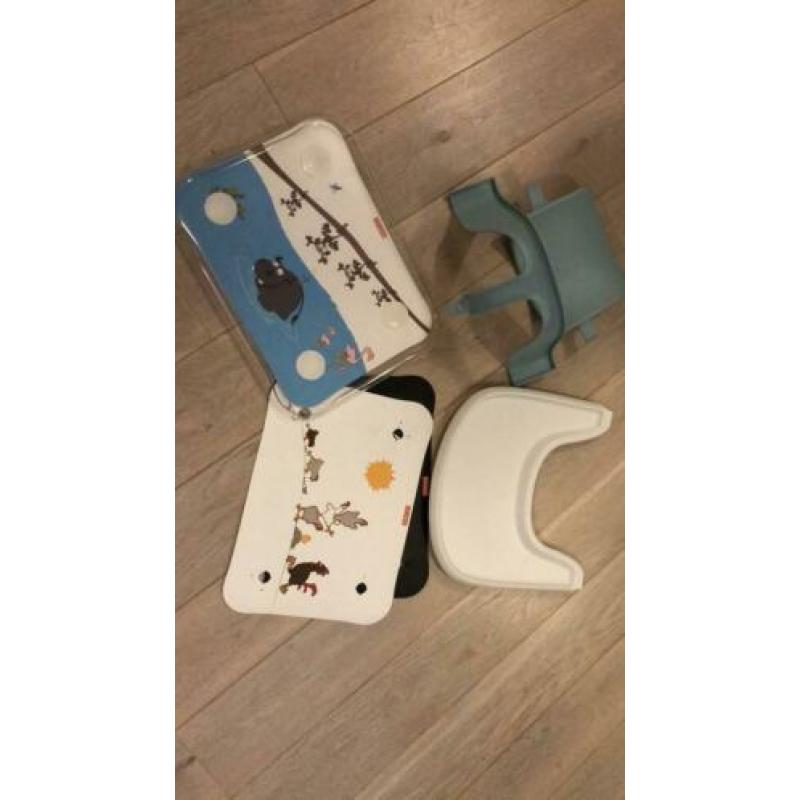 Stokke Trip trap verkleiner, beugel, tafelblad