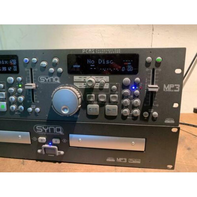 SYNQ CDX-2 Dubbele CD Speler