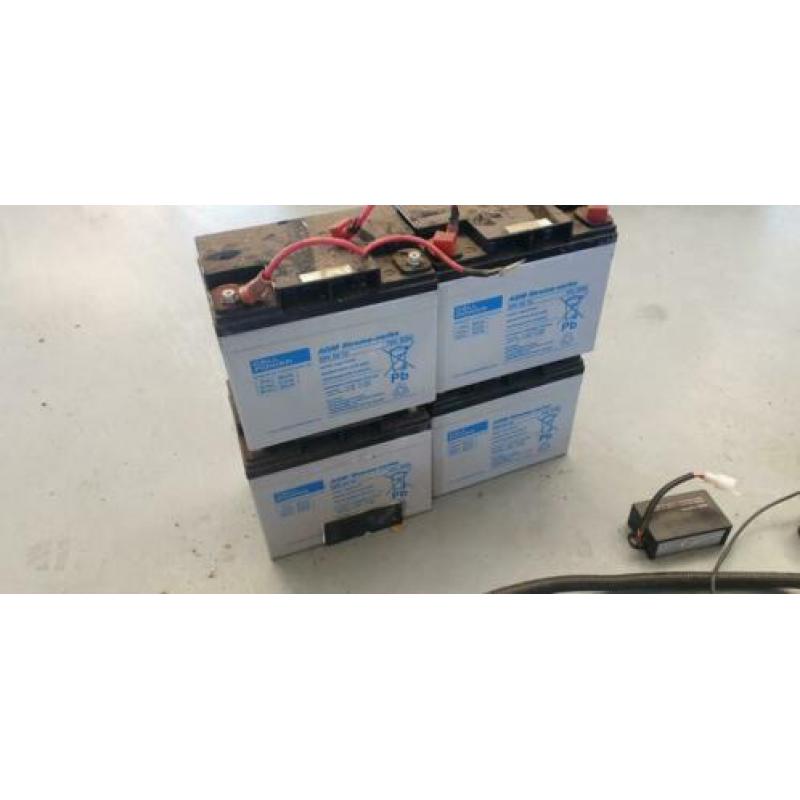 elektrische scooter blok motor accu kabelboom