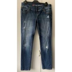 ZGAN: Mooie Esprit EDC Five Slim Spijkerbroek (33/32)