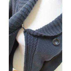 V10 apart lang vest MEXX donker blauw maat 38