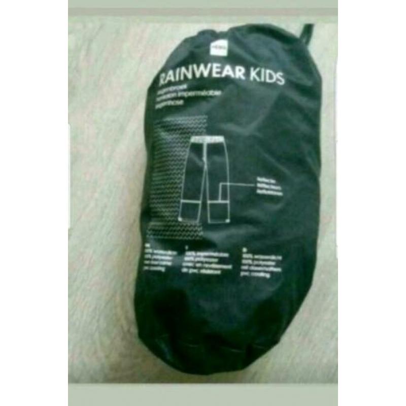 Regenbroek maat 134-140