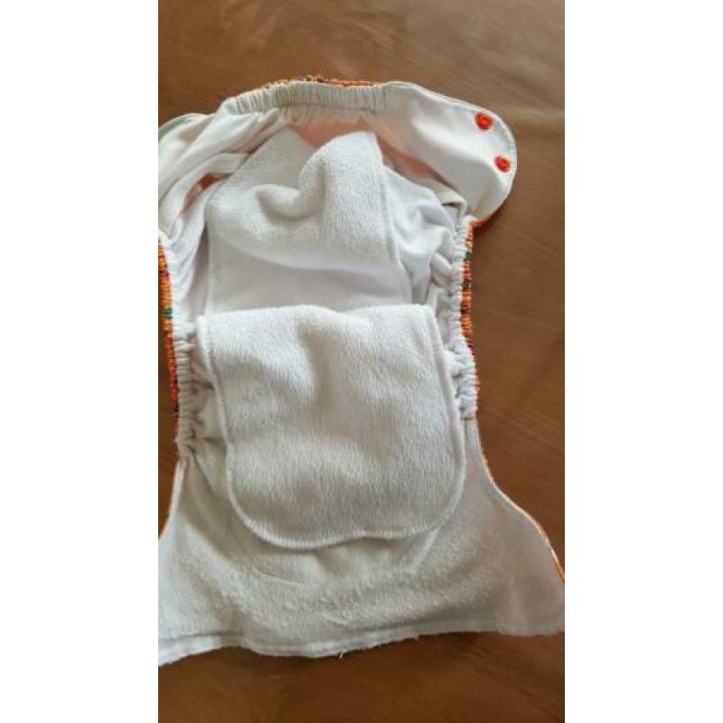 7 AIO Totsbots Easyfit wasbare katoenen luiers one size