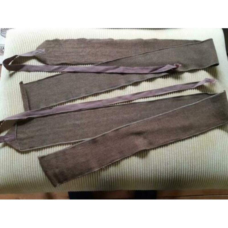 Puttees,beenwindsels,knil,KL,uniform,weermacht,mobilisatie