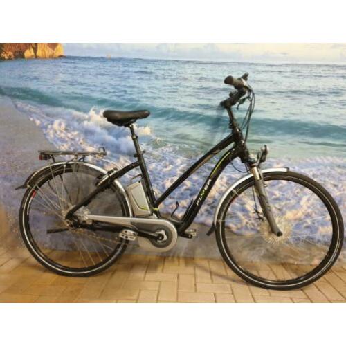 3400km! Flyer T8 damesfiets middenmotor 540Wh Accu!