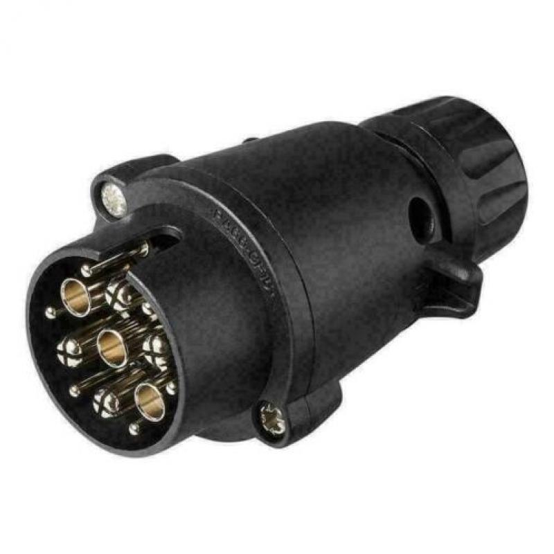 7/13 polig westcom stekker voor aanhanger/caravan