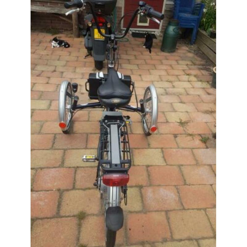 Huka trike 3 wieler met originele elektrische ondersteuning