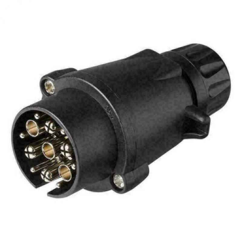 7/13 polig westcom stekker voor aanhanger/caravan