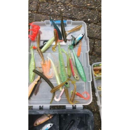 Spro dropshot hengel 270cm en aas en loodjes