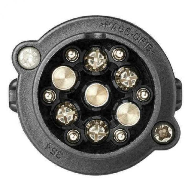 7/13 polig westcom stekker voor aanhanger/caravan