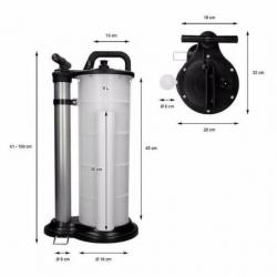 Vloeistofpomp / oliepomp 9 liter