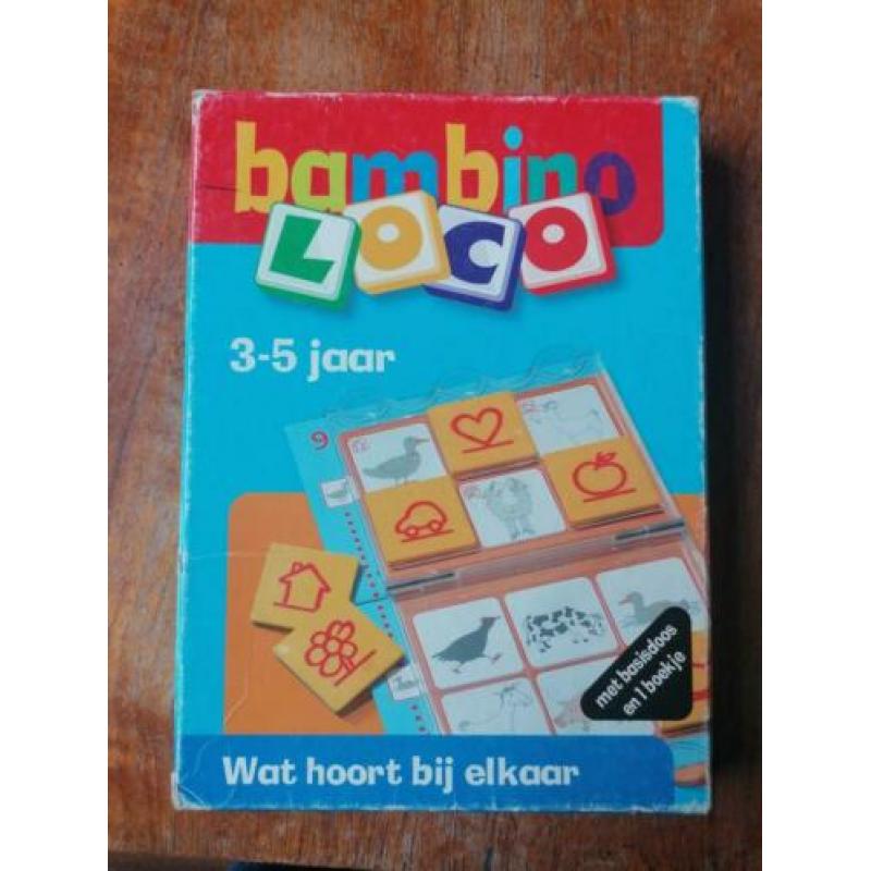 Bambino Loco basisset Wat hoort bij elkaar 3-5 jr