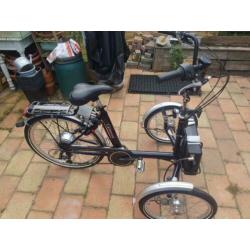 Huka trike 3 wieler met originele elektrische ondersteuning