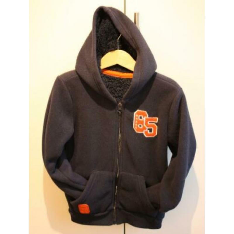 Jongens Gevoerd Vest Maat 128