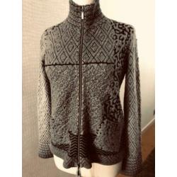 Monari vest maat 38. grijs / zwart