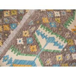 Handgeweven Oosters Tapijt/Kelim-Turkman Maat<1.75X2,50,cm