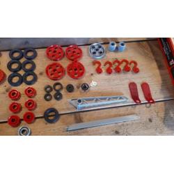Partij Vintage Plasticant MB, heel veel onderdelen