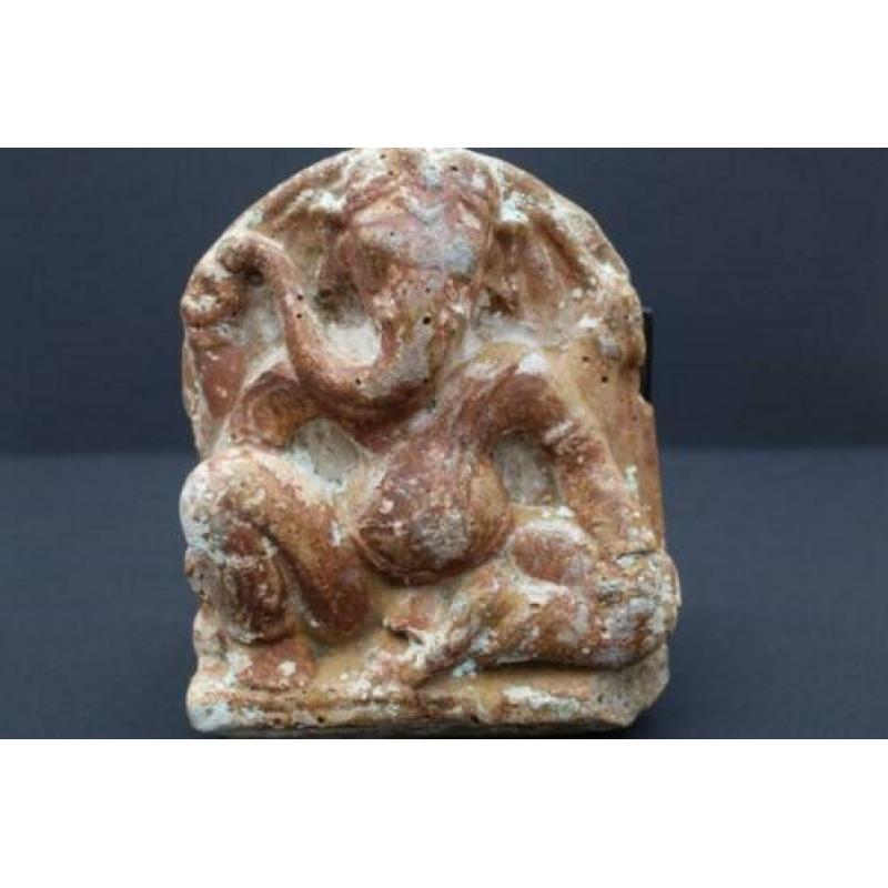 Antiek steen gravure van ganesha india