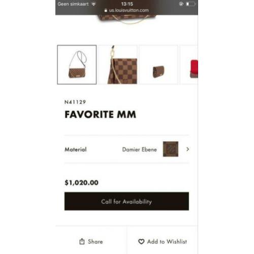Louis Vuitton Favorite MM