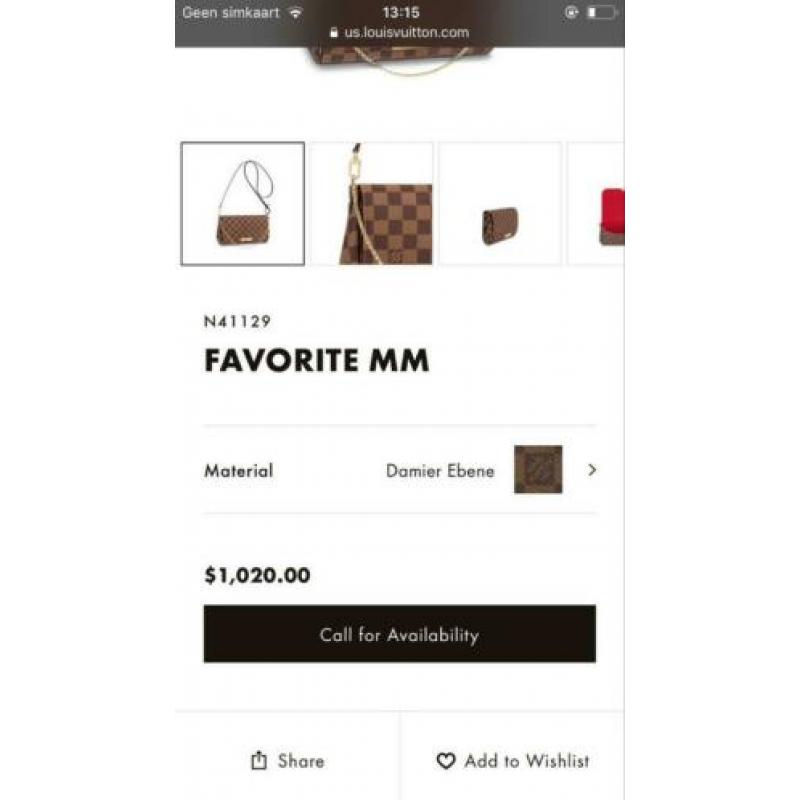 Louis Vuitton Favorite MM