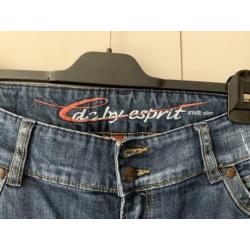 ZGAN: Mooie Esprit EDC Five Slim Spijkerbroek (33/32)