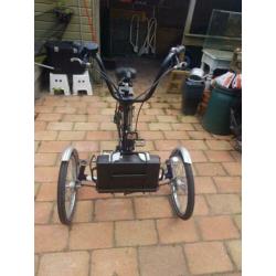 Huka trike 3 wieler met originele elektrische ondersteuning