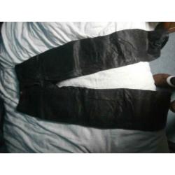 motorkleding Leren motorbroek maat 38 motor broek leer
