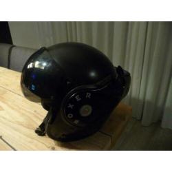 Roof boxer full zwart systeemhelm