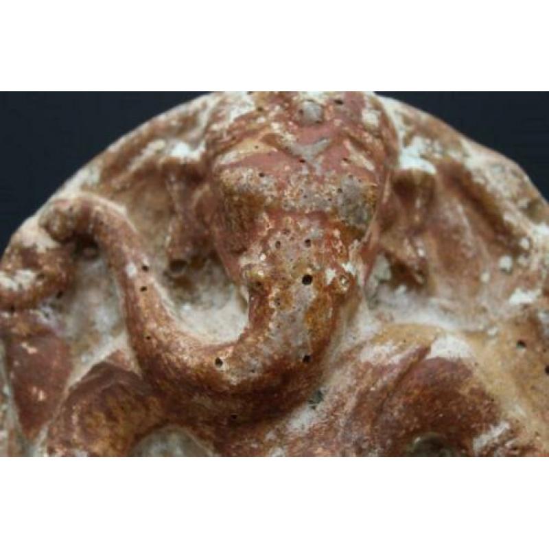 Antiek steen gravure van ganesha india