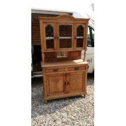 564 a, antieke eikenhouten buffetkast te koop