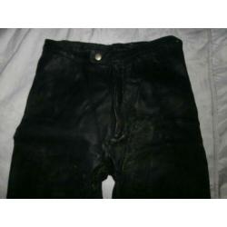 motorkleding Leren motorbroek maat 38 motor broek leer