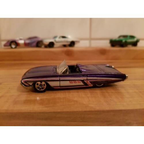 Hotwheels '63 T-Bird Ford Thunderbird Paars Wit