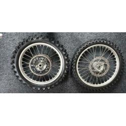 Wielen set honda cr crf